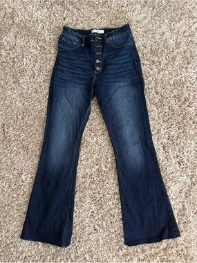 Kancan Flare Button Fly Jeans 9/28